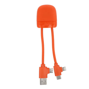 Xoopar ICE-B Cavo di ricarica multipla - personalizzabile con logo