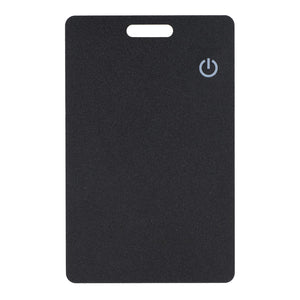 Xoopar ICE-Card Carta Tracker ultrasottile ricaricabile - personalizzabile con logo