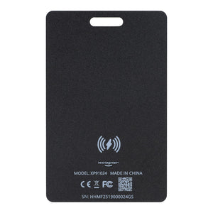 Xoopar ICE-Card Carta Tracker ultrasottile ricaricabile - personalizzabile con logo