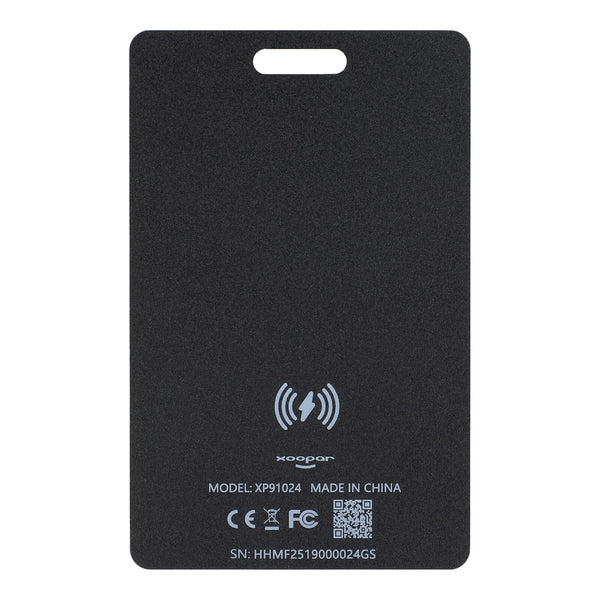 Xoopar ICE-Card Carta Tracker ultrasottile ricaricabile - personalizzabile con logo