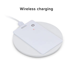Xoopar ICE-Card Carta Tracker ultrasottile ricaricabile - personalizzabile con logo