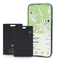 Xoopar ICE-Card Carta Tracker ultrasottile ricaricabile Nero - personalizzabile con logo