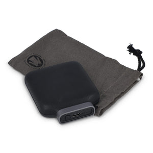 Xoopar Ine Oda Powerbank senza fili compatibile con MagSafe 5000 mAh Nero - personalizzabile con logo