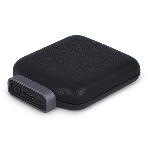 Xoopar Ine Oda Powerbank senza fili compatibile con MagSafe 5000 mAh Nero - personalizzabile con logo