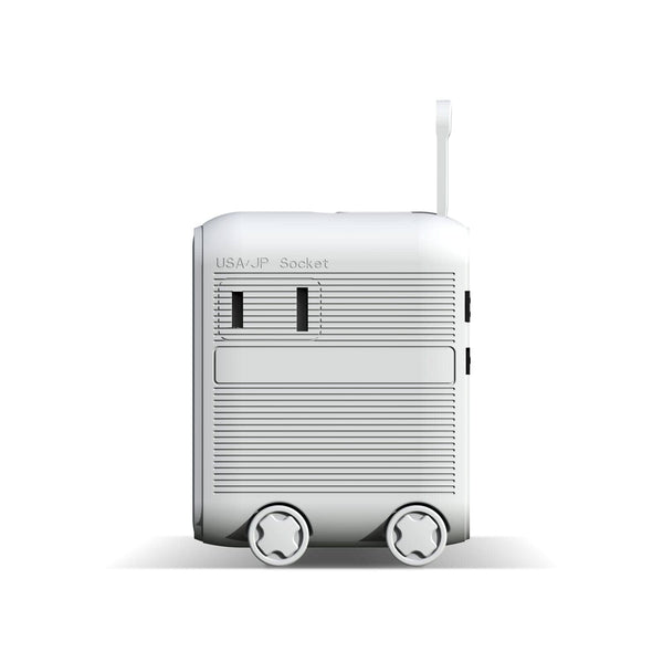 Xoopar Luggie GaN Adattatore da viaggio universale con trolley - personalizzabile con logo