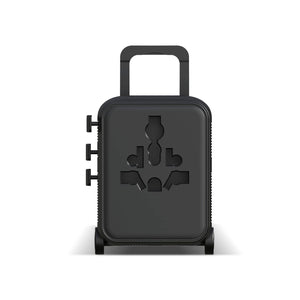 Xoopar Luggie GaN Adattatore da viaggio universale con trolley - personalizzabile con logo