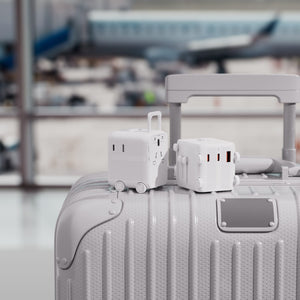 Xoopar Luggie GaN Adattatore da viaggio universale con trolley - personalizzabile con logo
