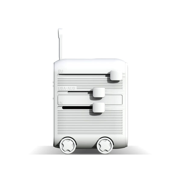 Xoopar Luggie GaN Adattatore da viaggio universale con trolley - personalizzabile con logo