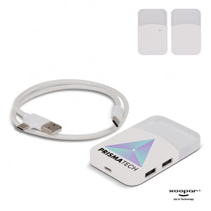 Xoopar Mini iLo Hub Bianco - personalizzabile con logo