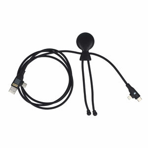 Xoopar Mr. Bio Cavo di ricarica multipla 60 W PD lungo 1.2 metri - personalizzabile con logo