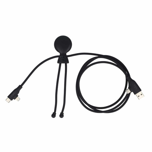 Xoopar Mr. Bio Cavo di ricarica multipla 60 W PD lungo 1.2 metri - personalizzabile con logo
