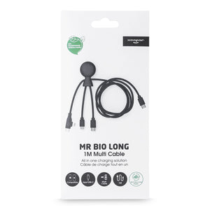 Xoopar Mr. Bio Cavo Multi USB-C lungo 1 metro - personalizzabile con logo