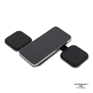 Trafold Caricatore wireless quadruplo 15W - personalizzabile con logo