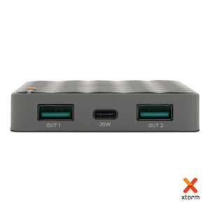 Xtorm Fuel Series Powerbank 10.000mAh 20W Grigio - personalizzabile con logo