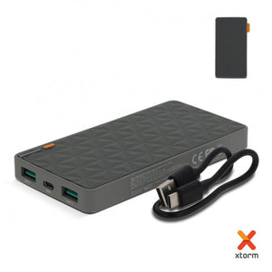 Xtorm Fuel Series Powerbank 10.000mAh 20W Grigio - personalizzabile con logo