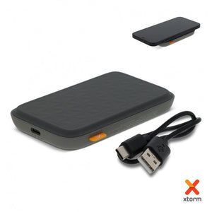 Xtorm Magnetic Wireless Powerbank 5.000mAh 7.5W Grigio - personalizzabile con logo