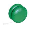 Yoyo legno colorato diametro 5 cm Verde - personalizzabile con logo