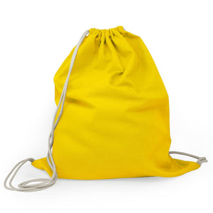 Zainetto Cotone giallo / UNICA - personalizzabile con logo