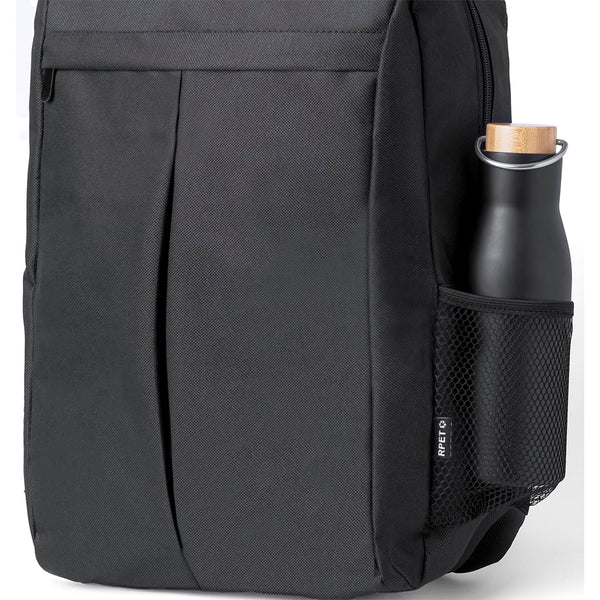 Zaino Amurax nero - personalizzabile con logo