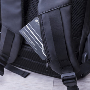 Zaino Antifurto Ranley grey - personalizzabile con logo