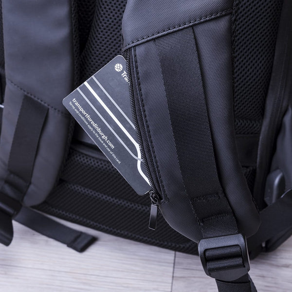 Zaino Antifurto Ranley grey - personalizzabile con logo