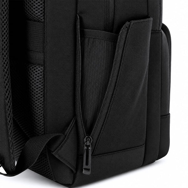 Zaino Auren nero - personalizzabile con logo