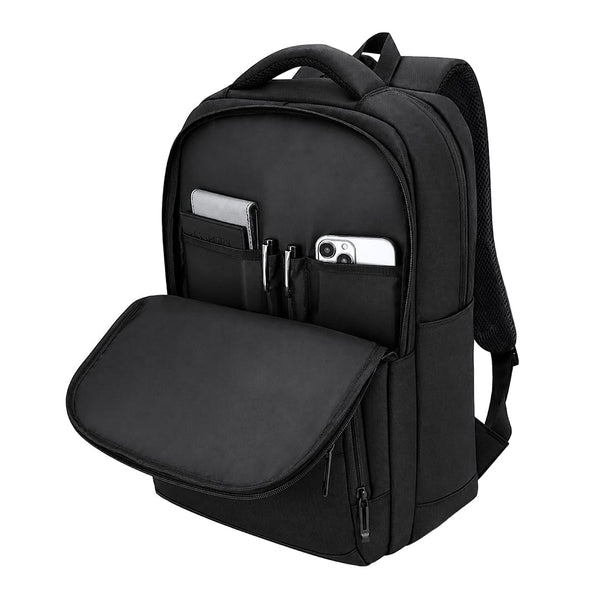 Zaino Auren nero - personalizzabile con logo