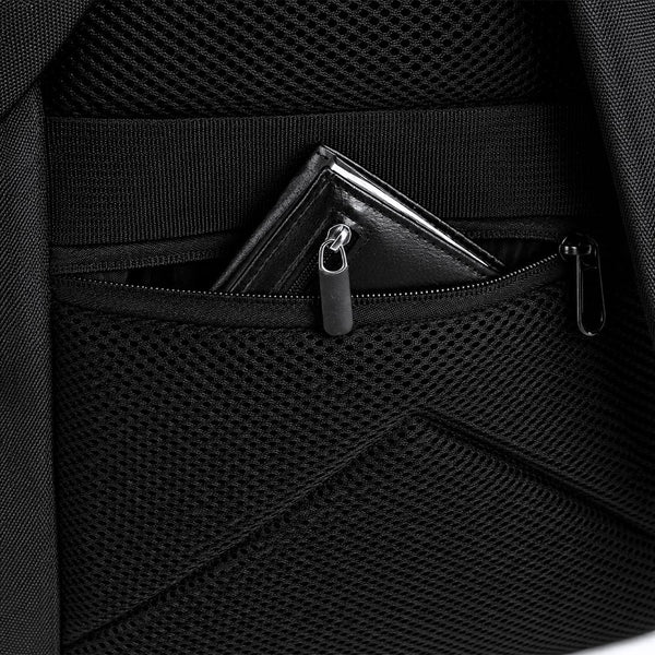 Zaino Auren nero - personalizzabile con logo