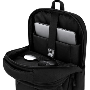 Zaino Auren nero - personalizzabile con logo