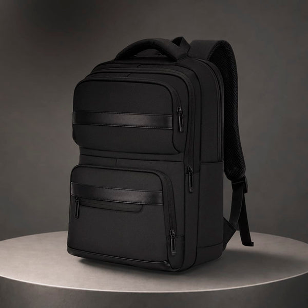 Zaino Auren nero - personalizzabile con logo