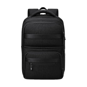 Zaino Auren nero - personalizzabile con logo