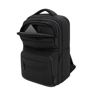 Zaino Auren nero - personalizzabile con logo