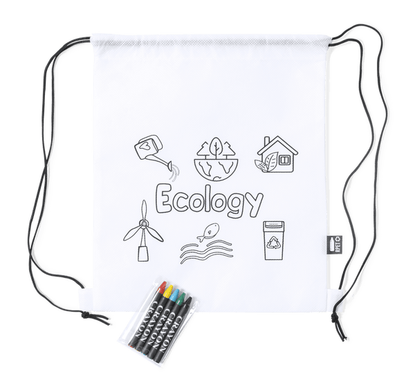 Zaino Balard bianco - personalizzabile con logo