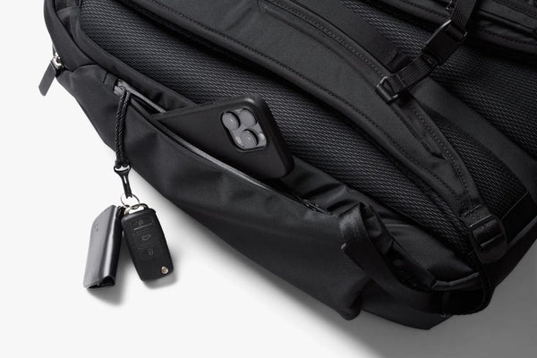 Zaino Bellroy Transit nero - personalizzabile con logo
