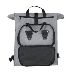 Zaino Bici Hoblak grigio - personalizzabile con logo