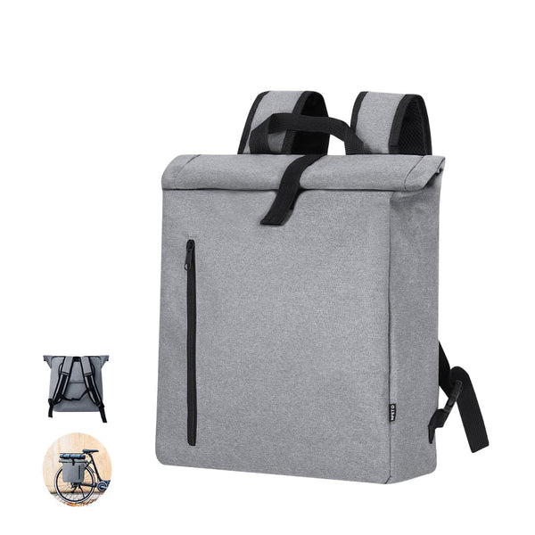Zaino Bici Hoblak grigio - personalizzabile con logo