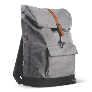 Zaino Brixton polyester 300D 16L Grigio / nero - personalizzabile con logo