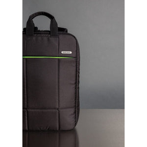 Zaino business porta PC 15,6" Soho in rPET nero - personalizzabile con logo