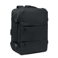 Zaino cabina estensibile 20L Nero - personalizzabile con logo