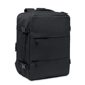 Zaino cabina estensibile 20L Nero - personalizzabile con logo