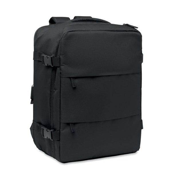Zaino cabina estensibile 20L Nero - personalizzabile con logo