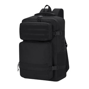 Zaino Colossus nero - personalizzabile con logo