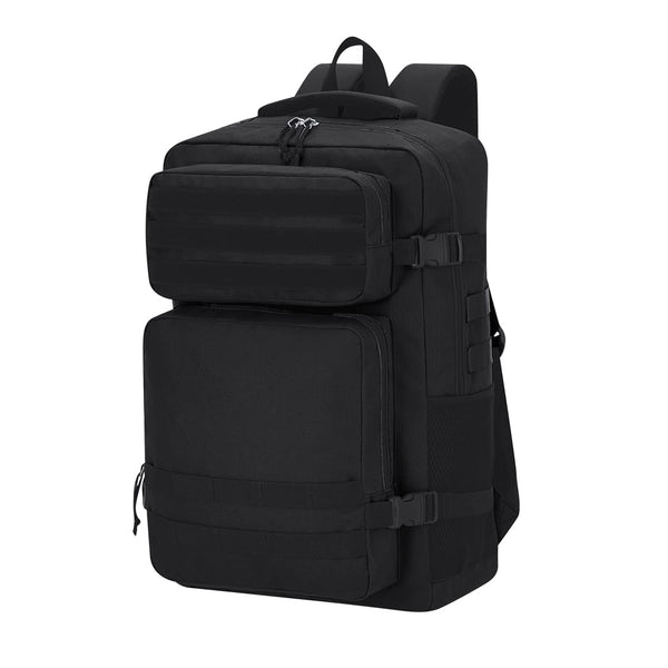 Zaino Colossus nero - personalizzabile con logo