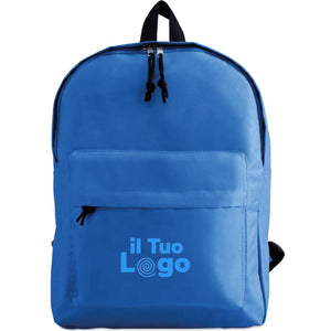 Zaino royal con tasca esterna - personalizzabile con logo
