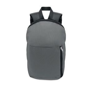 Zaino con tasca frontale - personalizzabile con logo