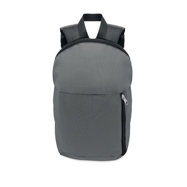 Zaino con tasca frontale - personalizzabile con logo