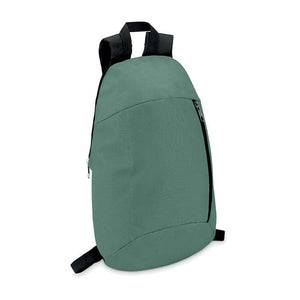 Zaino con tasca frontale - personalizzabile con logo