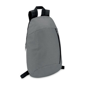 Zaino con tasca frontale - personalizzabile con logo