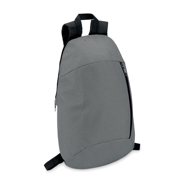 Zaino con tasca frontale - personalizzabile con logo