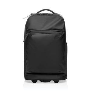 Zaino da cabina Swiss Peak OSLO RCS con ruote nero - personalizzabile con logo